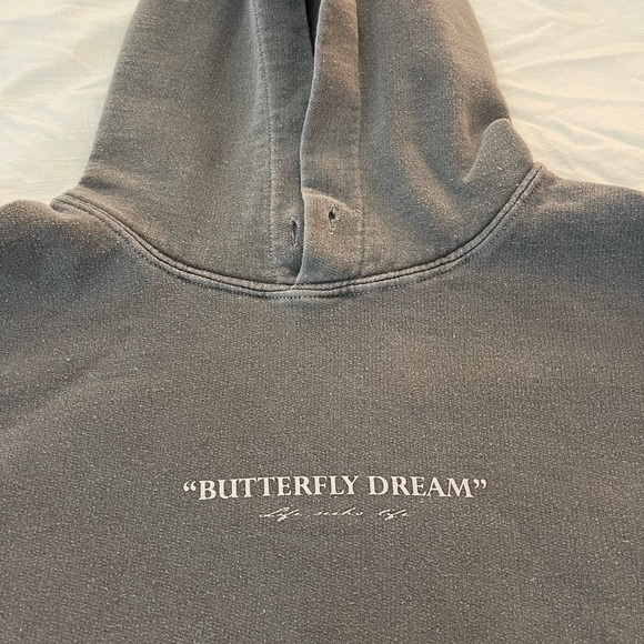 Butterfly Dreams Oversized Graphic Hoodie - Picture 3 of 5